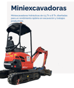Miniexcavadoras